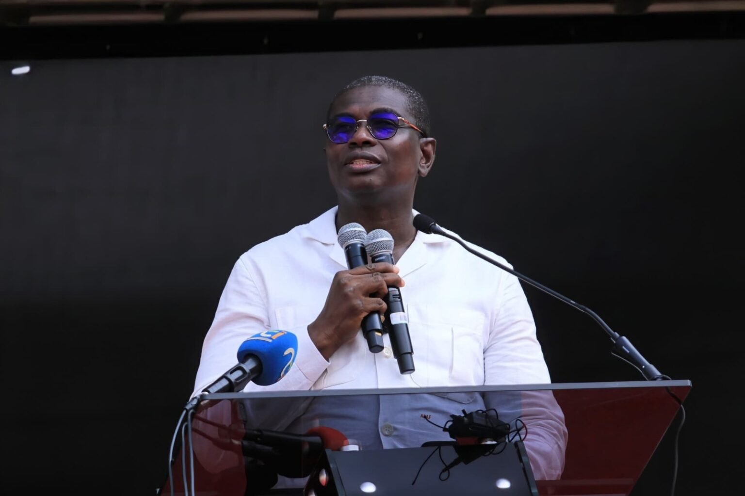 Caravane du Forum des Houphouëtistes-   Félix Anoblé appelle à se rassembler autour de la candidature de Ouattara