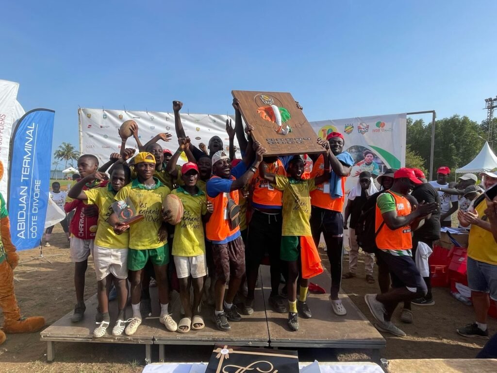 Rugby: Le TBO décroche le Bouclier de la Terre d’Eburnie au TNC 2025, Tomasso illumine le tournoi