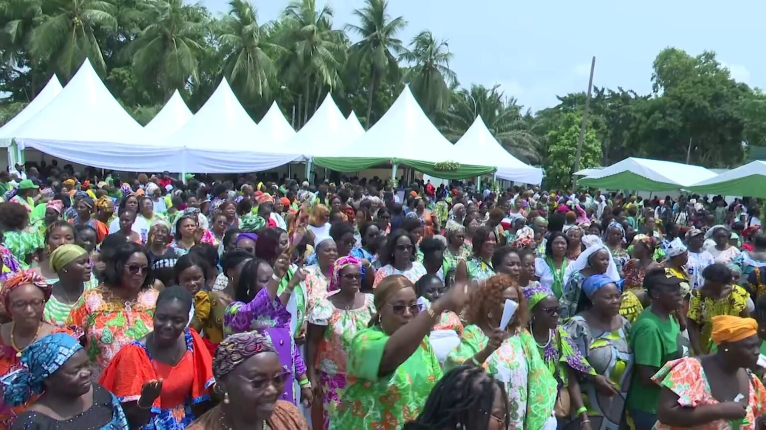Tidjane Thiam honore les femmes du PDCI-RDA