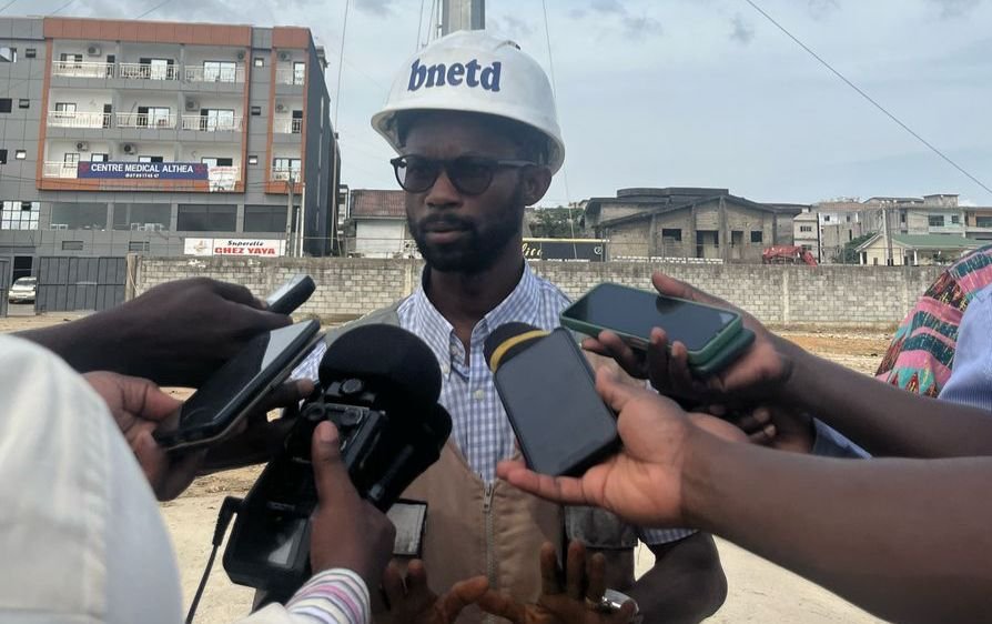 Jean Claver Kamenan, chef de service suivi et contrôle des travaux au BNETD