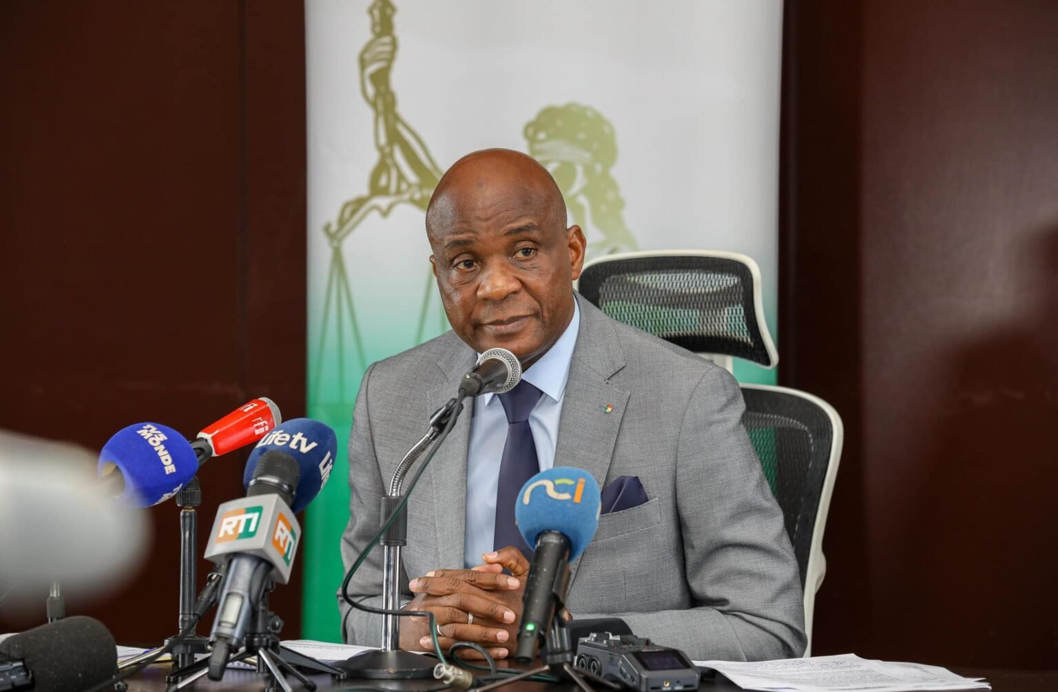 Le procureur Koné Braman fait des précisions concernant les condamnations de Damana Pickass et Koua Justin