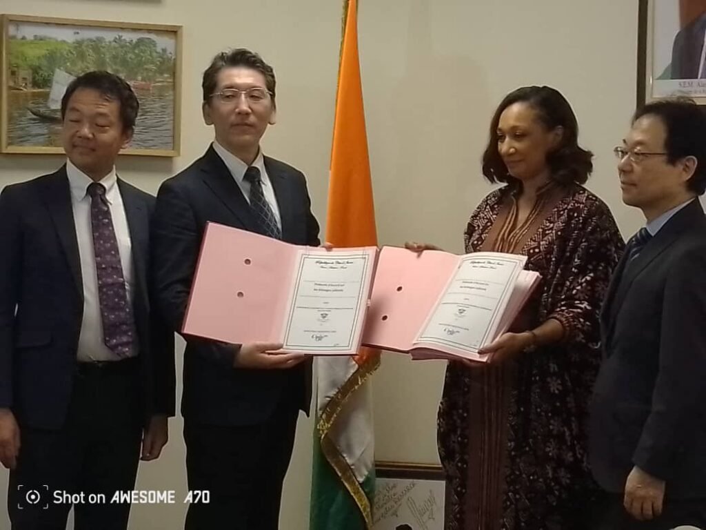 Coopération culturelle-  La Côte d’Ivoire et le Japon signent un mémorandum