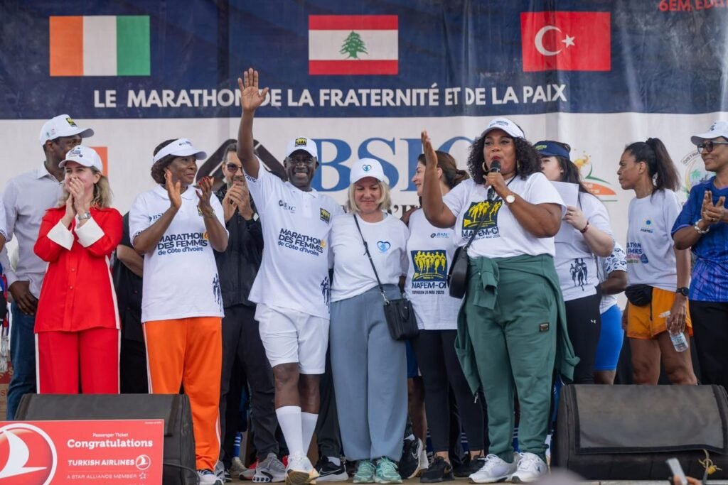 6e édition du Marathon des Femmes de Côte d’Ivoire-  L’appel de Bictogo et Kandia Camara