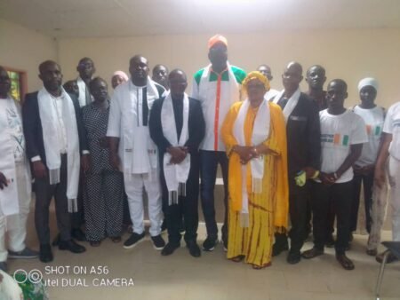 Agnéby-Tiassa -Touré Yacouba   aux membres de EPR :  « Le RHDP compte sur vous pour la victoire à l’élection présidentielle   »