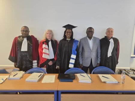 Soutenance de thèse : Chantal Fanny Diaby devient Docteur en Administration des Affaires