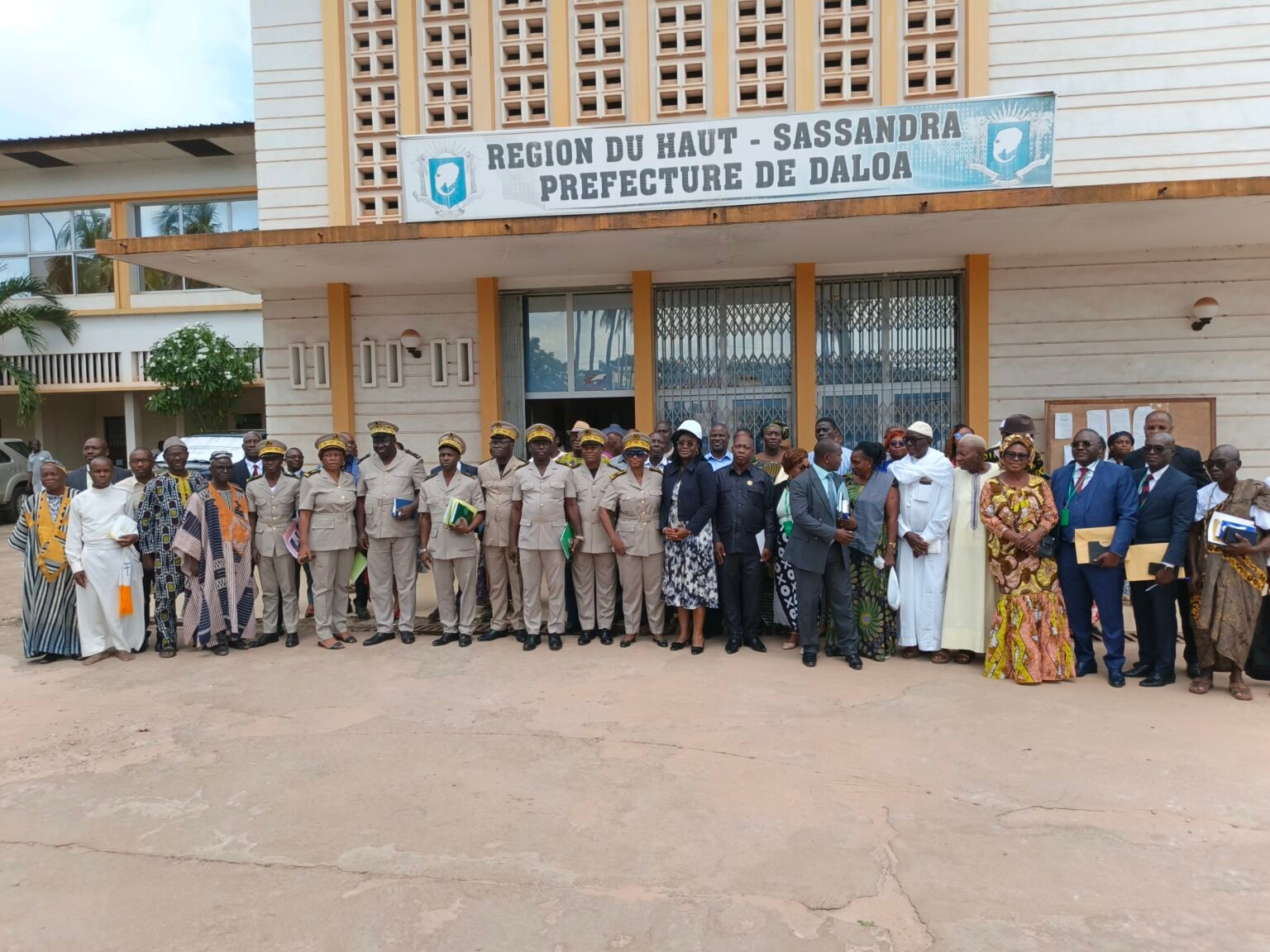Daloa : Léocadie Loukou Yao, SE de l’OQSF-CI aux populations :  « L’État veille à protéger vos droits »