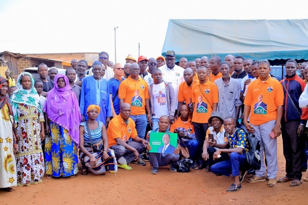 Parrainage citoyen –   Ali Badarah Konaté mobilise  le RHDP Ogoudou Chiepo pour Ouattara