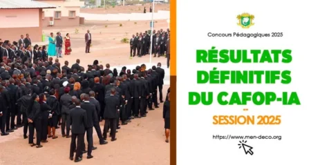 Les résultats définitifs du CAFOP-IA session 2025 sont disponibles : où et comment les voir