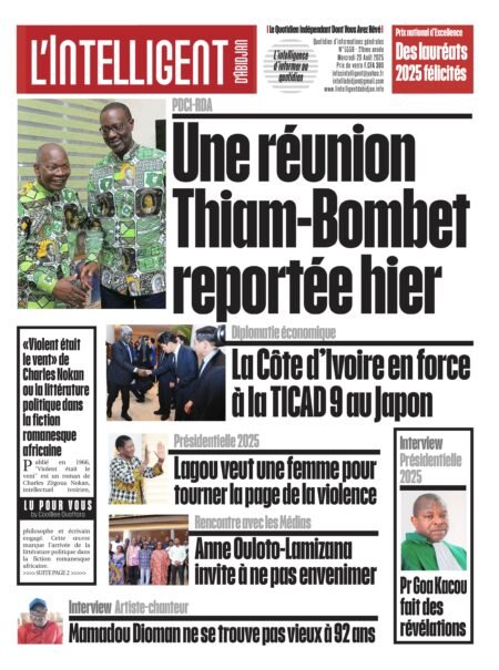 L’Intelligent en PDF:  PDCI-RDA  Une réunion Thiam-Bombet reportée hier