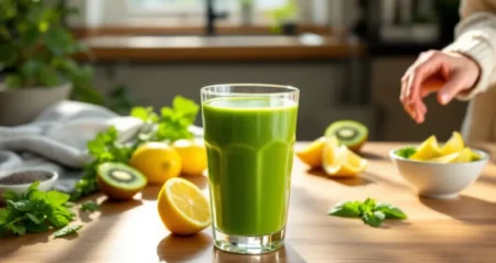 Un shot de vitalité au réveil : l’alternative verte au café du matin