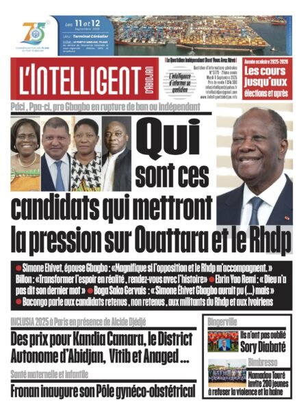 L’Intelligent en PDF :  Pdci, Ppa-ci, pro-Gbagbo et indépendants en rupture de ban Qui sont ces candidats qui mettront la pression sur Ouattara et le Rhdp