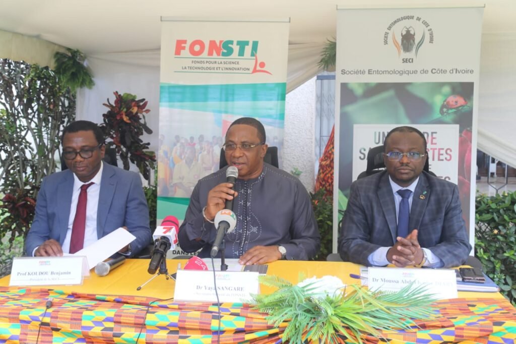  4e Journées scientifiques de la Société entomologique à l’INP-HB de Yamoussoukro :     Le FONSTI et la CECI annoncent des réflexions sur les insectes ravageurs dans l’agriculture et leurs maladies transmissibles