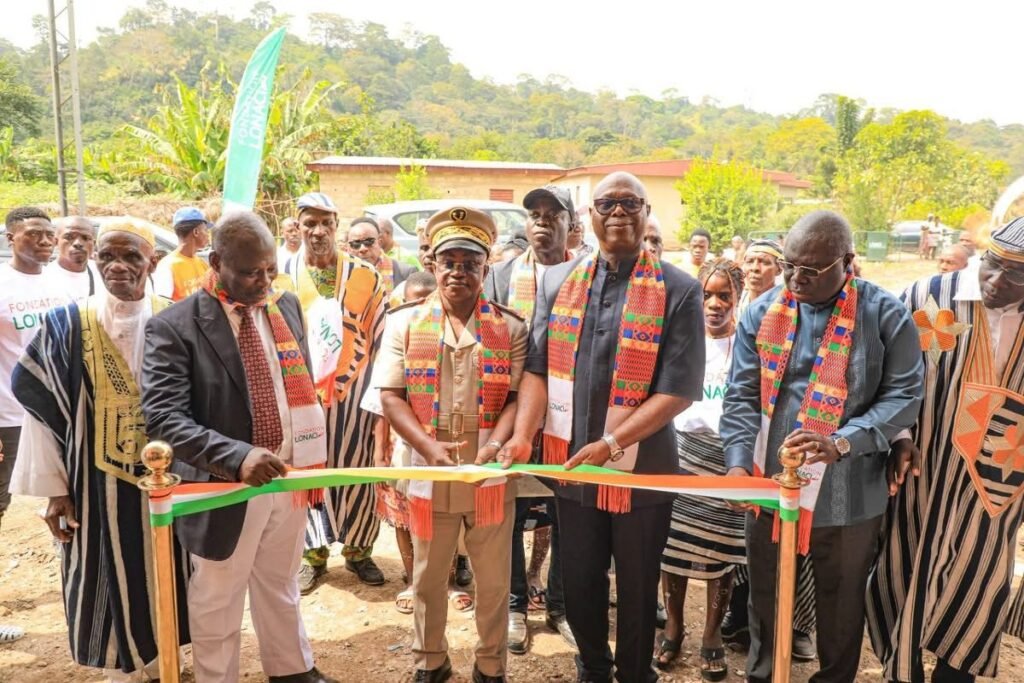 Côte d’Ivoire:  la Fondation Lonaci  inaugure plusieurs infrastructures à travers le pays