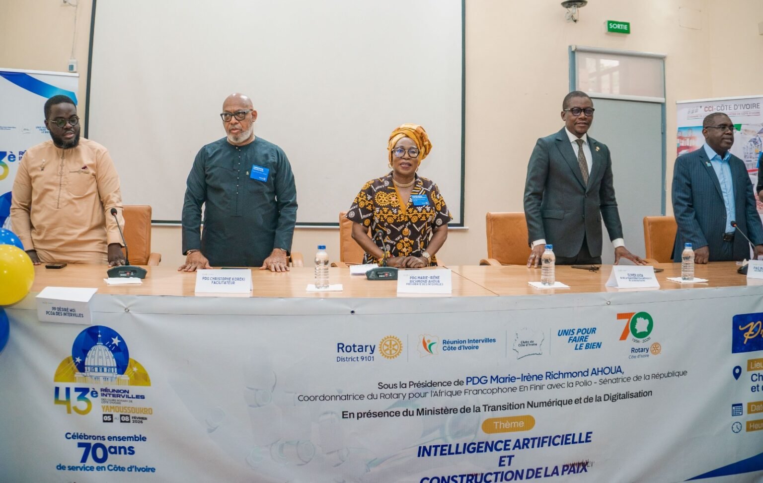 43ᵉ Intervilles du Rotary International : L’intelligence artificielle et la paix au menu du rendez-vous de Yamoussoukro 43ᵉ Intervilles du Rotary International : L’intelligence artificielle et la paix au menu du rendez-vous de Yamoussoukro