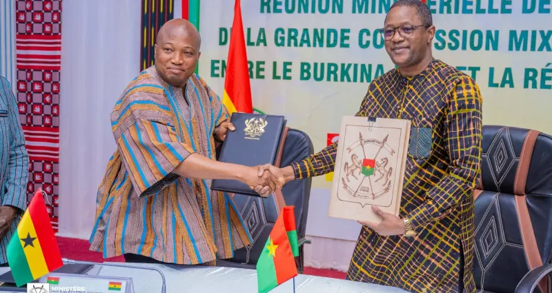 Coopération Burkina-Ghana : Transport, sécurité, frontières… Ce qui change avec les 7 nouveaux accords Coopération Burkina-Ghana : Transport, sécurité, frontières… Ce qui change avec les 7 nouveaux accords