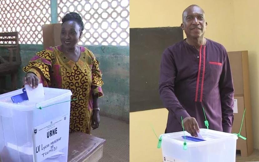 Législatives partielles à Toumodi : l’appel de Raymonde Goudou Coffie et d’ Hervé Alliali après leur vote Législatives partielles à Toumodi : l’appel de Raymonde Goudou Coffie et d’ Hervé Alliali après leur vote